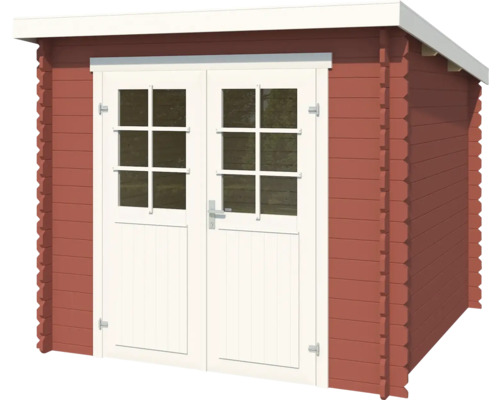 Gartenhaus mit Doppeltür und Fenstern