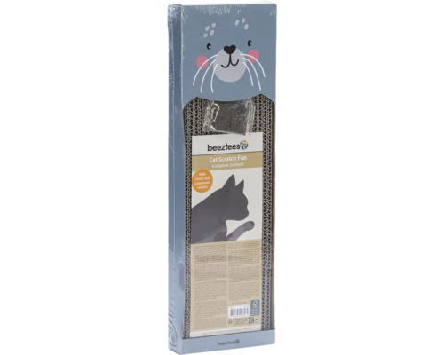 Verpackte beeztees Kratzpappe für Katzen mit Katzenminze und Aufhängesystem