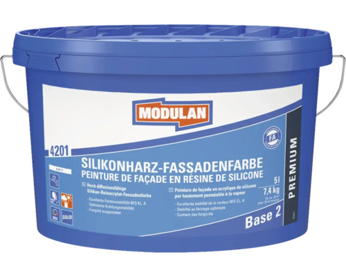 MODULAN 4201 Silikonharz-Fassadenfarbe im Wunschfarbton mischen lassen-0