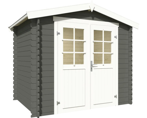 Gartenhaus mit Doppeltür und Fenstern