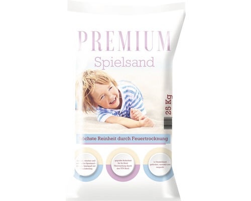 Premium Spielsand im 25 Kilogramm Sack