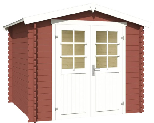 Gartenhaus aus Holz mit Doppeltür