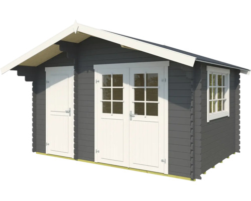 Gartenhaus mit Doppeltür und Einzeltür