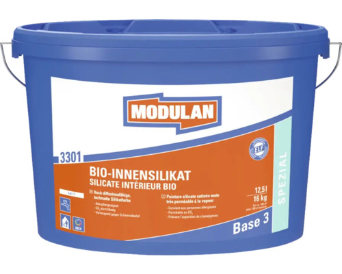 Eimer Bio-Innensilikatfarbe von Modulan, 16 Kilogramm