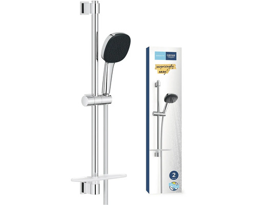 Brausestangenset mit Handbrause und Ablage