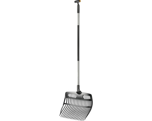 Gartenrechen mit Stiel aus Metall und Kunststoff