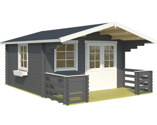 Gartenhaus aus Holz mit Fenster und Doppeltür