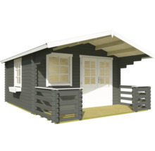 Gartenhaus aus Holz mit Fenster und Doppeltür