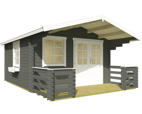 Gartenhaus aus Holz mit Fenster und Doppeltür