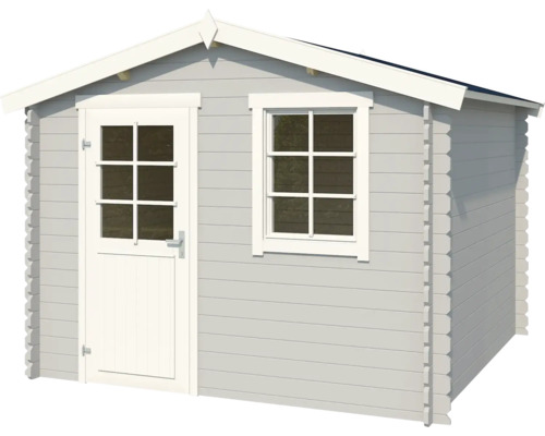 Gartenhaus mit Tür und Fenster