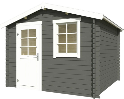 Gartenhaus aus Holz mit Fenster und Tür