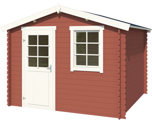 Gartenhaus aus Holz mit Fenster und Tür