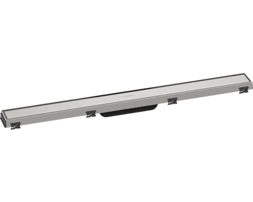 Fertigset Duschrinne hansgrohe RainDrain Match 755 mm edelstahl gebürstet 56038800 ohne Installationsset und den uBox Grundkörper Fertigset Duschrinne hansgrohe RainDrain Match 755 mm edelstahl gebürstet 56038800 ohne Installationsset und den uBox Grundkörper