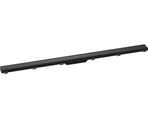 Fertigset Duschrinne hansgrohe RainDrain Match 1155 mm schwarz 56042610 ohne Installationsset und den uBox Grundkörper Fertigset Duschrinne hansgrohe RainDrain Match 1155 mm schwarz 56042610 ohne Installationsset und den uBox Grundkörper