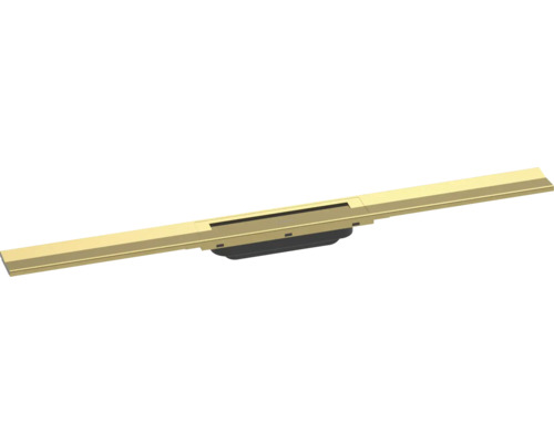 Fertigset Duschrinne hansgrohe RainDrain Flex 800 mm kürzbar polished gold optic 56044990 ohne Grundkörper Fertigset Duschrinne hansgrohe RainDrain Flex 800 mm kürzbar polished gold optic 56044990 ohne Grundkörper
