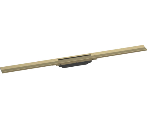 Fertigset Duschrinne hansgrohe RainDrain Flex 900 mm kürzbar brushed bronze 56045140 ohne Grundkörper Fertigset Duschrinne hansgrohe RainDrain Flex 900 mm kürzbar brushed bronze 56045140 ohne Grundkörper