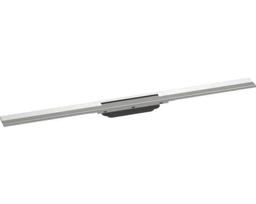 Fertigset Duschrinne hansgrohe RainDrain Flex 900 mm kürzbar edelstahl gebürstet 56045800 ohne Grundkörper