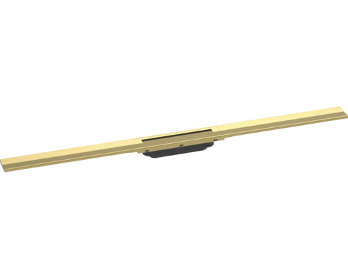 Fertigset Duschrinne hansgrohe RainDrain Flex 1000 mm kürzbar polished gold optic 56046990 ohne Grundkörper Fertigset Duschrinne hansgrohe RainDrain Flex 1000 mm kürzbar polished gold optic 56046990 ohne Grundkörper