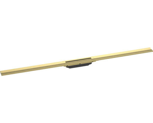 Fertigset Duschrinne hansgrohe RainDrain Flex 1200 mm kürzbar polished gold optic 56047990 ohne Grundkörper Fertigset Duschrinne hansgrohe RainDrain Flex 1200 mm kürzbar polished gold optic 56047990 ohne Grundkörper