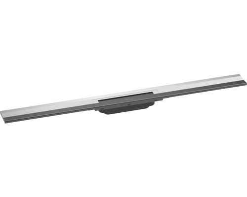 Fertigset Duschrinne hansgrohe RainDrain Flex 900 mm kürzbar chrom Wandmontage 56052000 ohne Grundkörper