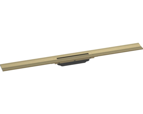Fertigset Duschrinne hansgrohe RainDrain Flex 900 mm kürzbar brushed bronze Wandmontage 56052140 ohne Grundkörper Fertigset Duschrinne hansgrohe RainDrain Flex 900 mm kürzbar brushed bronze Wandmontage 56052140 ohne Grundkörper