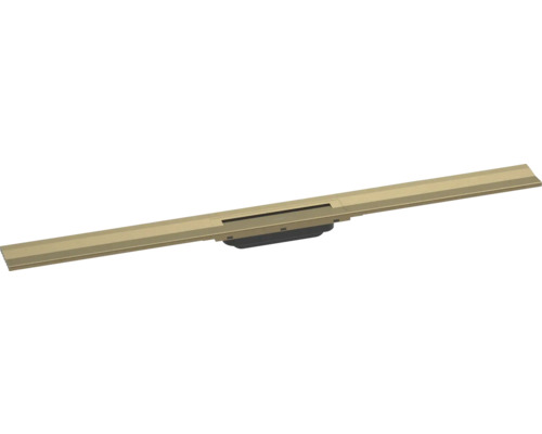 Fertigset Duschrinne hansgrohe RainDrain Flex 1000 mm kürzbar brushed bronze Wandmontage 56053140 ohne Grundkörper Fertigset Duschrinne hansgrohe RainDrain Flex 1000 mm kürzbar brushed bronze Wandmontage 56053140 ohne Grundkörper