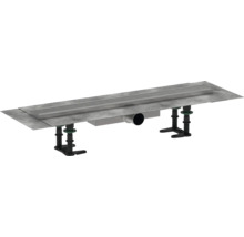 Duschrinne hansgrohe RainDrain Compact 600 mm für flache Installation edelstahl gebürstet 56162800