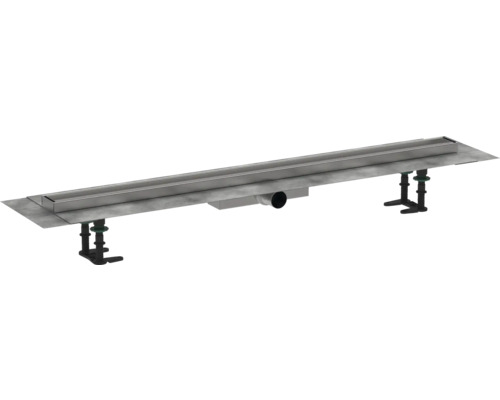 Duschrinne hansgrohe RainDrain Compact 1000 mm für flache Installation befliesbar 56171000