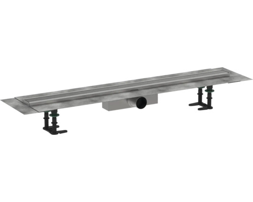 Duschrinne hansgrohe RainDrain Compact 900 mm edelstahl gebürstet 56180800