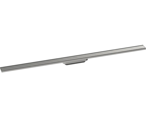 Fertigset Duschrinne hansgrohe RainDrain Original 1200 mm edelstahl gebürstet 56201800 ohne Grundkörper