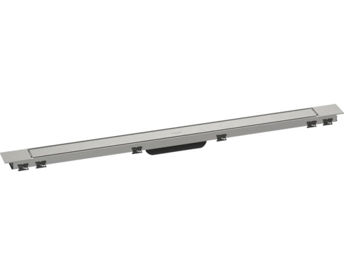 Fertigset Duschrinne hansgrohe RainDrain Match Plus 955 mm edelstahl gebürstet 56217800 ohne Installationsset und den uBox Grundkörper Fertigset Duschrinne hansgrohe RainDrain Match Plus 955 mm edelstahl gebürstet 56217800 ohne Installationsset und den uBox Grundkörper