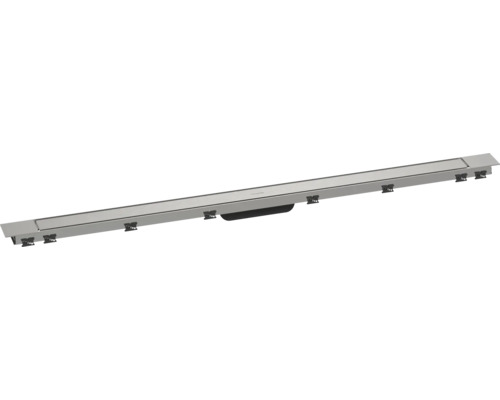 Fertigset Duschrinne hansgrohe RainDrain Match Plus 1155 mm edelstahl gebürstet 56218800 ohne Installationsset und den uBox Grundkörper Fertigset Duschrinne hansgrohe RainDrain Match Plus 1155 mm edelstahl gebürstet 56218800 ohne Installationsset und den uBox Grundkörper