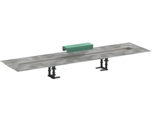 Installationsset für Duschrinnen Fertigsets hansgrohe RainDrain 1000 mm 56014180 ohne uBox Grundkörper