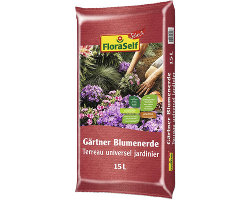 Gärtner Blumenerde FloraSelf Select 60x15 L (= 0,9 m³) Palette
