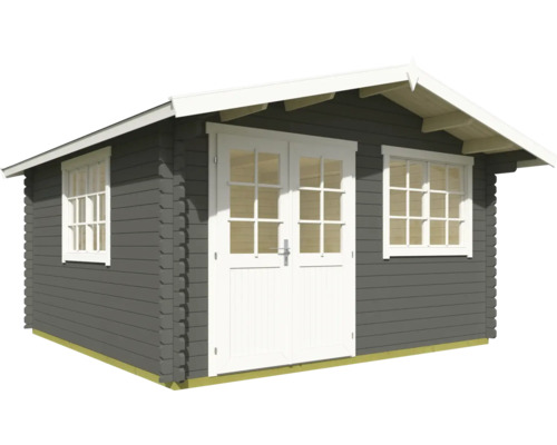 Gartenhaus mit Doppeltür und Fenstern