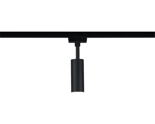 Schwarzer Strahler für Stromschienenbeleuchtung