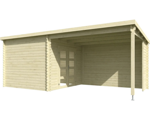 Holzgartenhaus mit Doppeltür