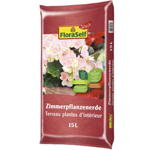 FloraSelf Zimmerpflanzenerde im 15 Liter Sack
