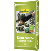Kakteenerde FloraSelf (90 Sack x 5 Liter=0,45 m³) 1 Palette