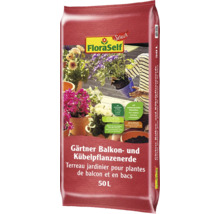 Balkon- und Kübelpflanzenerde FloraSelf Select (48 Sack x 50 Liter = 2,4 m³) 1 Palette