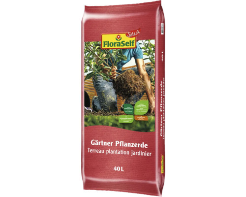 Pflanzerde FloraSelf Select (54 Sack x 40 Liter = 2,16 m³) 1 Palette