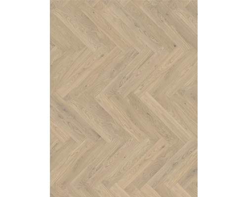 Helle Holzboden mit Fischgrätenmuster für den Innenbereich.