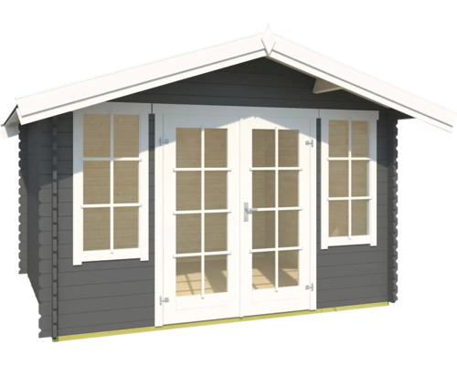 Gartenhaus mit Doppeltür und Fenstern