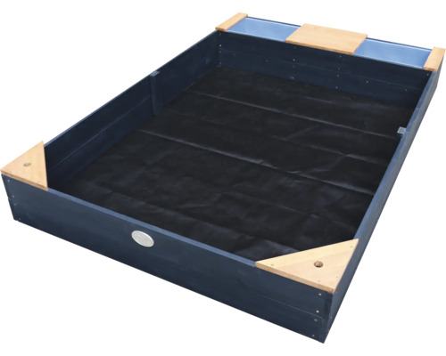 Hochbeet aus Holz mit Pflanzfolie