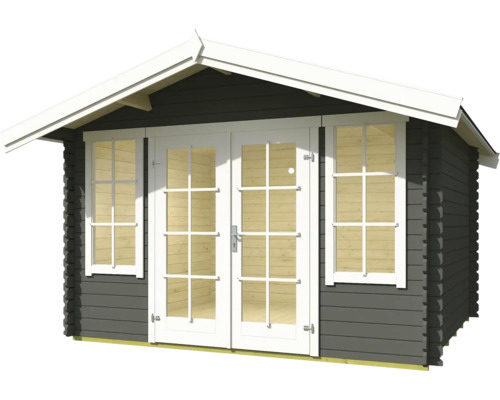 Gartenhaus mit Doppeltür und Fenstern