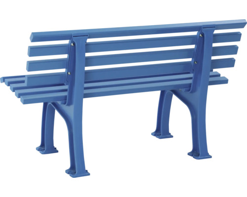 Trademark Innovations Tragbare Sportbank Für 8 Personen | Klappbar, Blau, Aus Stahl Und Polyester