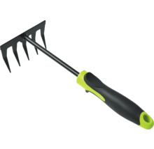 Gartenkralle mit fünf Zinken und Griff