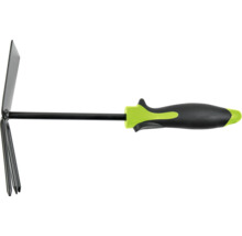 Kombinationshacke mit Dreizackrechen für Gartenarbeiten