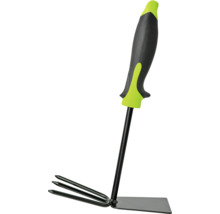 Gartenkralle mit drei Zinken und Griff