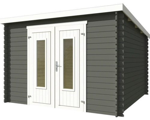 Gartenhaus mit Doppeltür und Fenstern